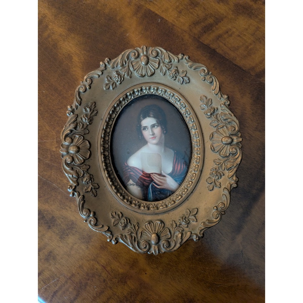 Vintage Cameo Creations Pauline Bonaparte by Solomon G Counts Miniature